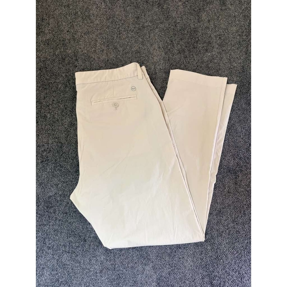 Vineyard Vines Jim Nantz Men‎ Cream Golf Pants 36x32(30) Preppy Sporty Outdoors